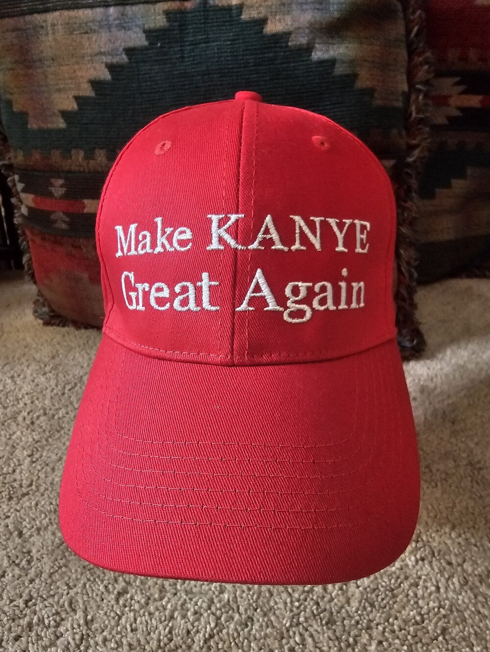 Unisex Make KANYE Great Again Red Hat. New.